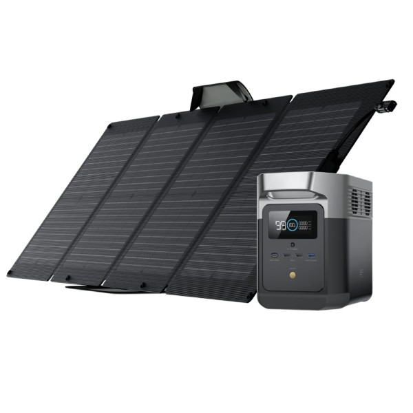 EcoFlow Delta Mini Portable Power Station 882Wh + 160W solar panel