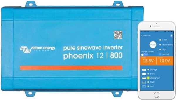 Uplifted tankevækkende Fabrikant Victron Energy Phoenix Inverter 12/800 230V VE.Direct UK PIN121801400 | Off  Grid Inverters | Inverters | Power Electronics | Leisure Power