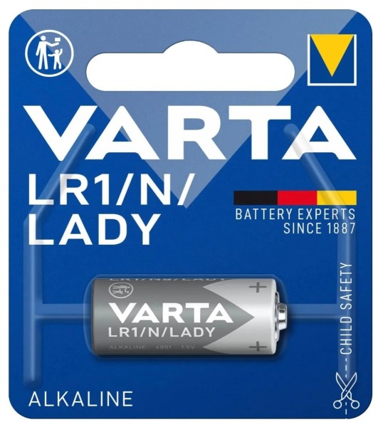 Varta Electronics Lady LR1 4001 N Photo battery 1,5V pack of 1