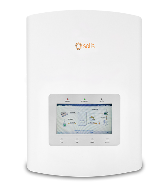 Solis 5G 5kW Hybrid Inverter with DC switch - S5-EH1P5K-L
