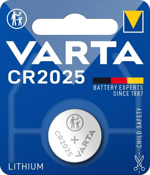Varta Electronics CR2025 Lithium button cell 3V pack of 1
