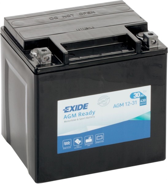 Exide AGM12-31 Motorcycle Battery