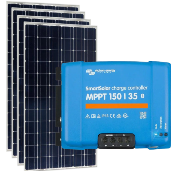 12V 460W Smart Solar Panel Kit for Motorhome, Campervan, RV, Boat KIT33