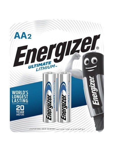Energizer Ultimate Lithium L91 Mignon AA Battery (Blister of 2)