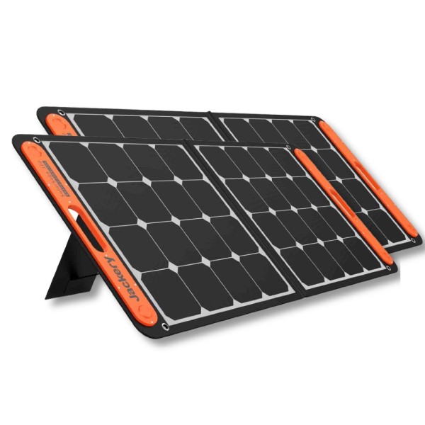 Jackery SolarSaga 100W Monocrystalline Foldable Solar Panel X 2
