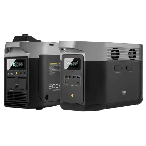 EcoFlow Delta Max 2000 Portable Power Station + Smart Generator