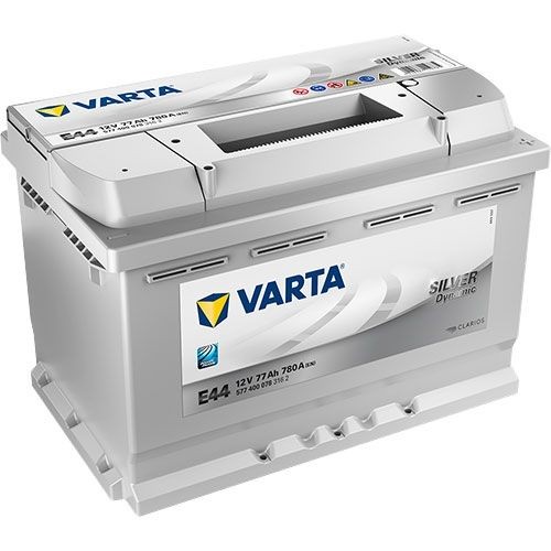 Varta SILVER Dynamic E44 12Volt 77Ah 780A/EN 577 400 078 3162 car battery