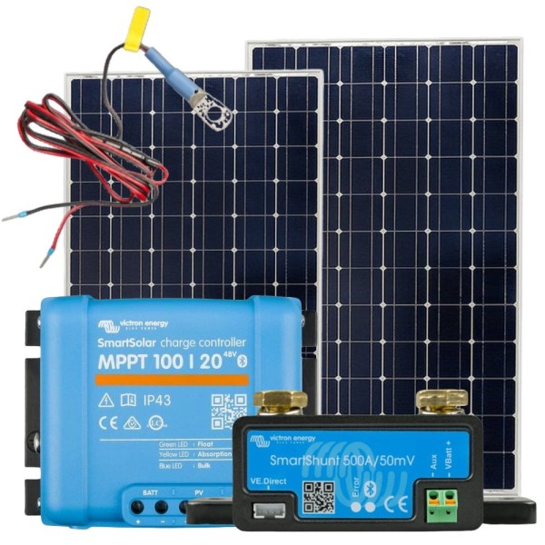 Victron Energy 230W Solar Kit for Lithium and leisure batteries KIT08