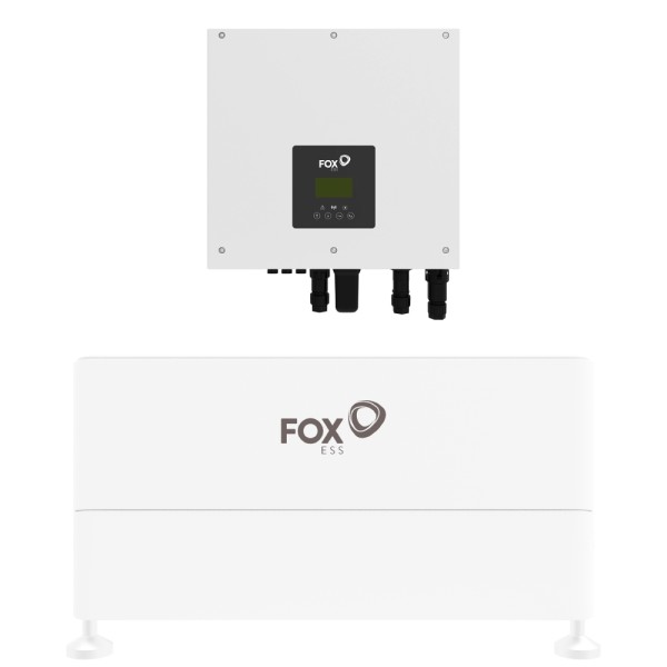 Fox ESS 5.0kW Hybrid Inverter with ECS4800 Battery stack of 2 (9.32kWh)