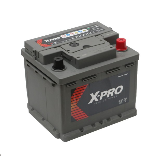 X-Pro 54321 12V 43ah 450CCA Starter battery UK 063