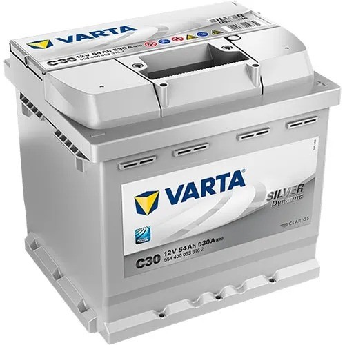 12V 54Ah Engine Starter Battery Varta SILVER Dynamic C30