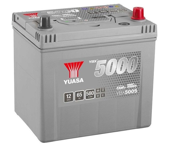 Yuasa YBX5005 65Ah 580A Type 005 12V Battery