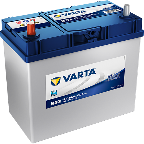 VARTA B33 Blue Dynamic 12V 45Ah 330A car battery 545 157 033