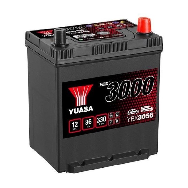 Yuasa YBX3056 Type 054H 36Ah 330A/EN 12V Car Battery
