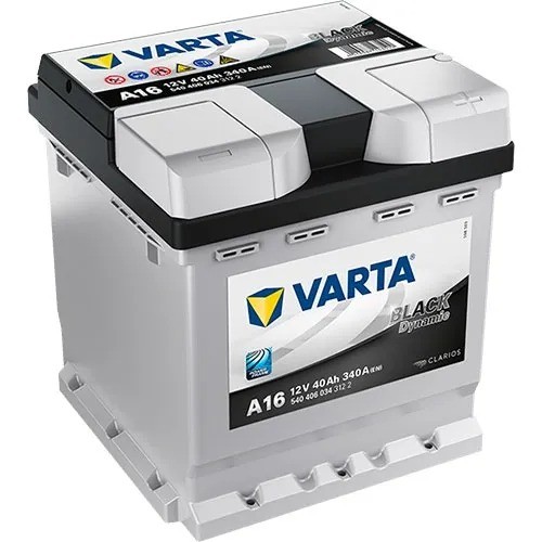 12V 40Ah Engine Starter Battery Varta BLACK Dynamic A16
