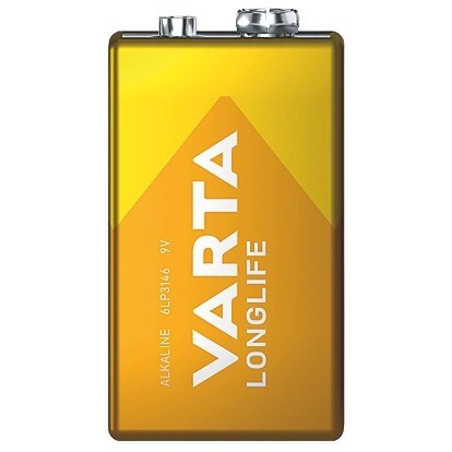 Varta Longlife 9V Block Battery 4122 (bulk)