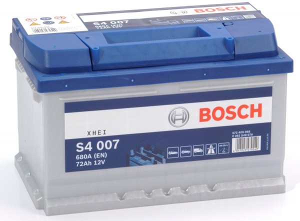 12V 72Ah Engine Starter Battery Bosch S4007