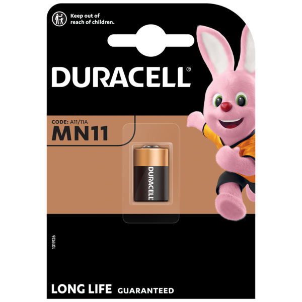 Duracell MN11 alkaline battery 6V (1 blister)