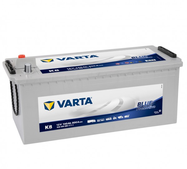 Varta ProMotive SHD 640 400 080 A732 K8 12Volt 140Ah 800A/EN HD Starter battery
