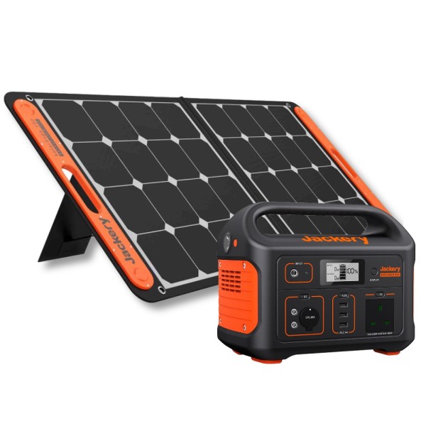 Jackery Explorer 500 Portable Power Station + 100W Solar Panel