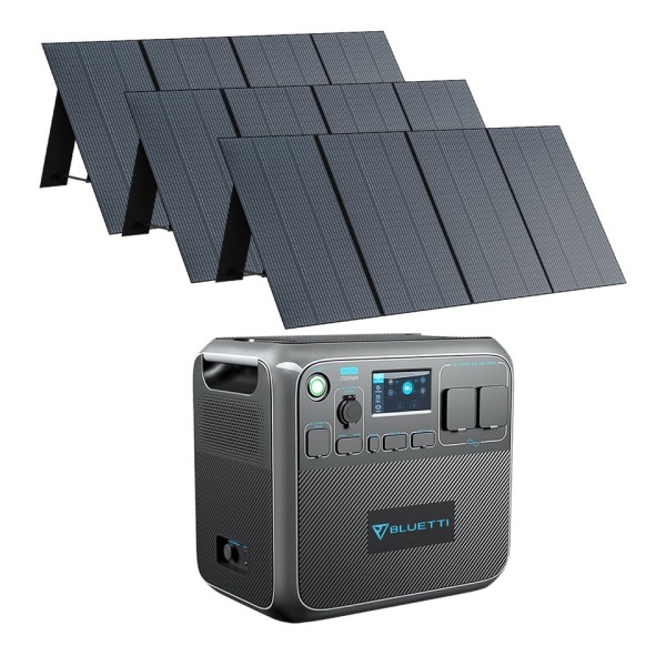 BLUETTI AC200P + 3 x PV350 Solar Generator Kit