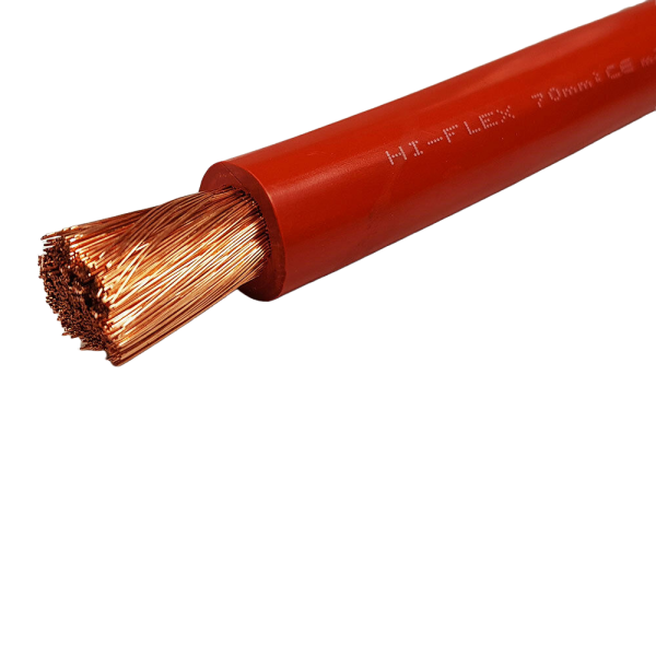 70mmÂ² Battery Cable Red 1m