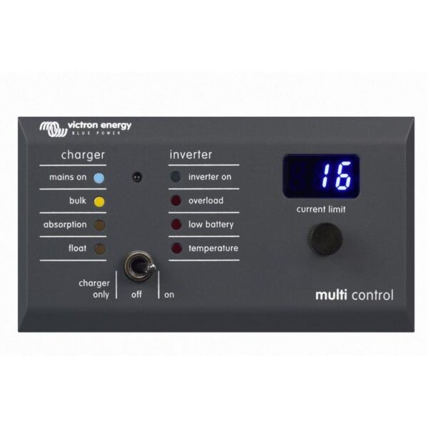 Victron Energy - Digital Multi Control 200/200A GX (Right Angle RJ45) - DMC000200010R