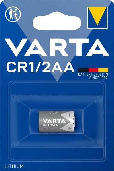 Varta Electronics CR 1/2 AA lithium manganese dioxide battery (1 blister)