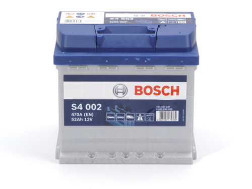 Bosch car battery S4002 552 400 047 12V 52Ah 470A/EN