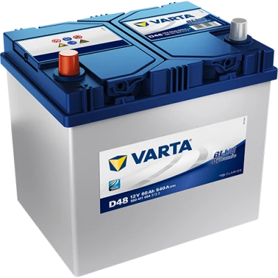 12V 60Ah Engine Starter Battery Varta BLUE Dynamic D48