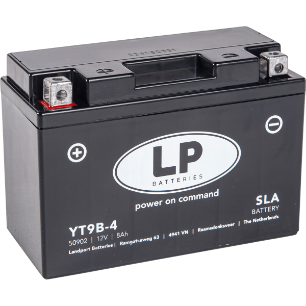LP YT9B-4 Motorcycle Battery