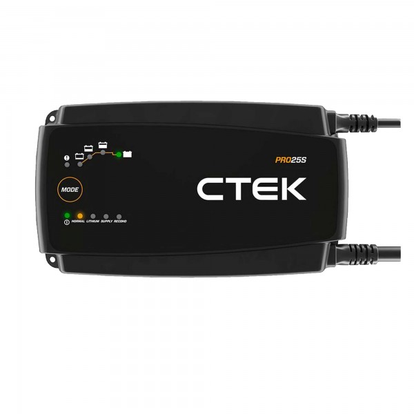 CTEK PRO25S 25A charger for lead and lithium batteries