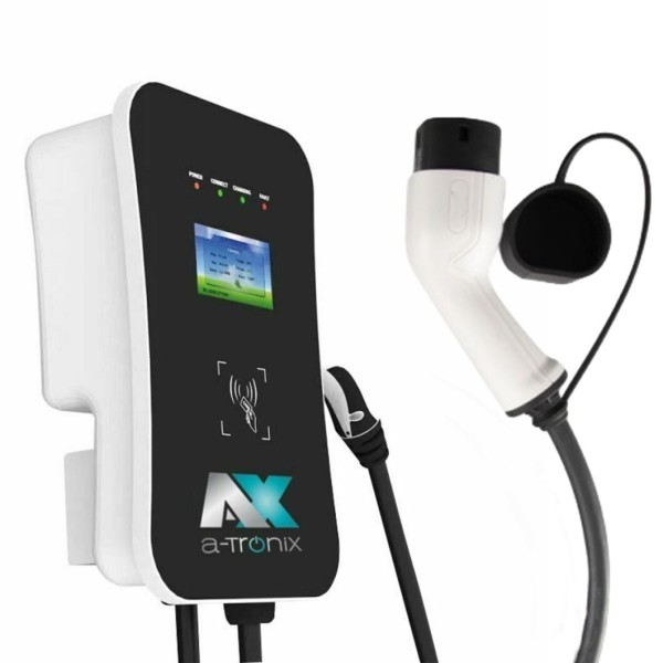 A-TroniX Wallbox Home charging station for e-car type 2 -11 kW 16A incl. 5m charging cable
