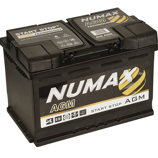 Numax AGM096 Starter Battery 12V 70Ah 760CCA