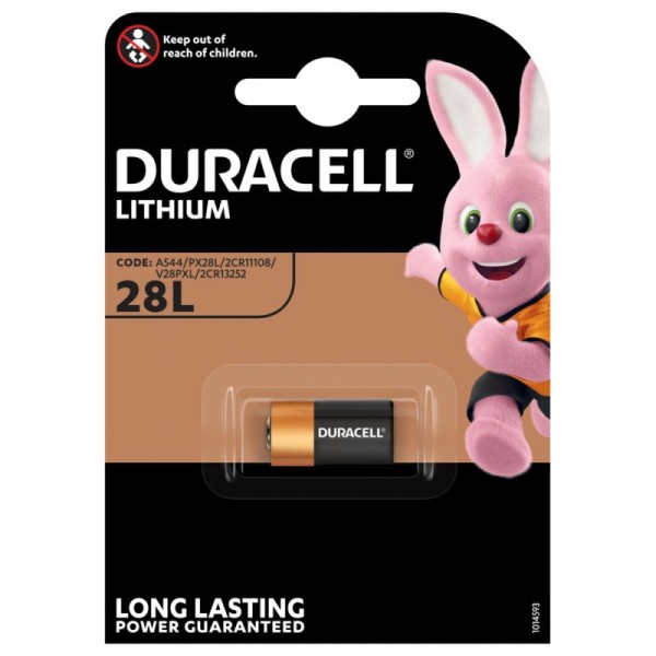 Duracell PX 28L Lithium photo battery (1 blister)