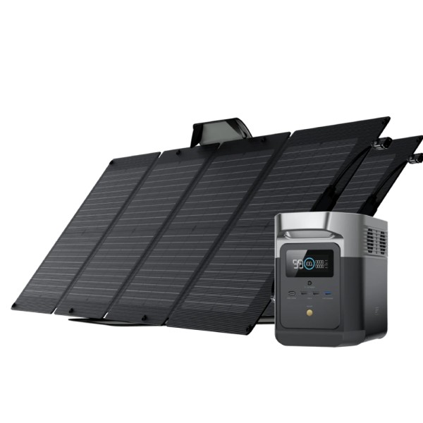 EcoFlow DELTA Mini + 2 x 110W Solar Panels