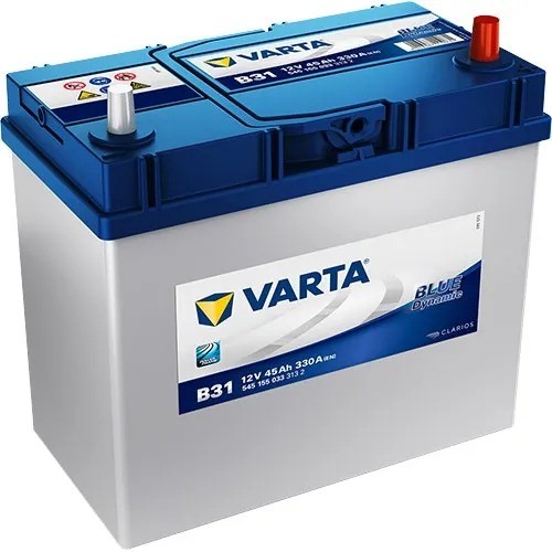 Varta BLUE Dynamic B31 12Volt 45Ah 330A/EN 545 155 033 3132 car battery