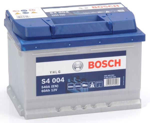12V 60Ah Engine Starter Battery Bosch car battery S4004
