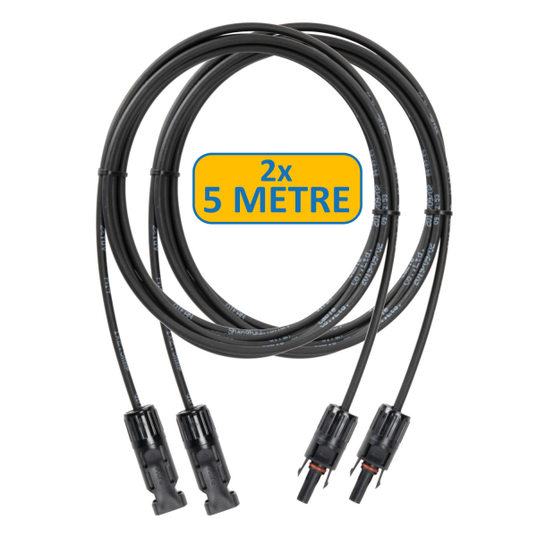 Staubli MC4 Pre terminated cable 5m (Pack of 2)