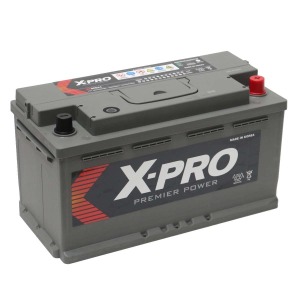 X-Pro 60044 12V 100ah 850CCA Starter battery UK 019
