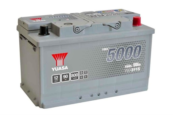 Yuasa YBX5115 90Ah 800A Type 115 12V Car Battery
