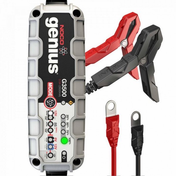 Noco Genius multifunction charger G3500 EU 6V/ 12V 3,5A for lead and lithium batteries up to 120Ah